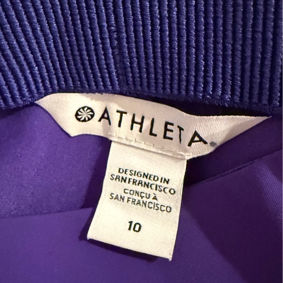 Athleta NWT Sizes 10 & 4 Amazing Pretty Purple Women's Skinny Sport Pants (0561) - Picture 12 of 14